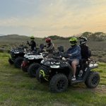 1. ATV приключение в Хилвю България с група туристи на открито.