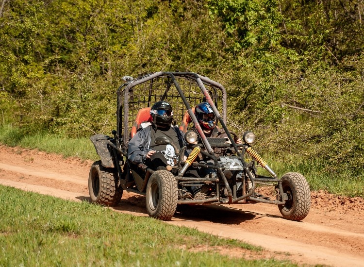 1. Ultra off-road vehicles in the natural landscape of Bulgaria.