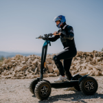 Electric scooter rental