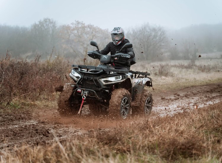 ATV ride in the mountains of Bulgaria, extreme adventure tour HILLVIEW Bulgaria.