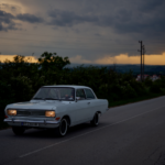 разходка с ретро автомобил